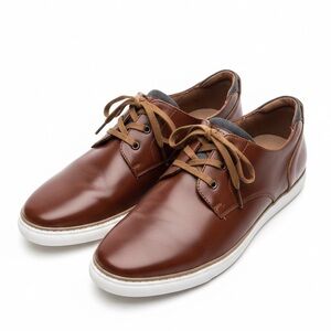 Steve Madden Brown Faux-Leather Hybrid Dress Sneakers Oxford Men’s Size 12